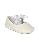 Jelly Beans bd59 Glitter LeatheretteメアリージェーンElastic Bow Ballerina Flat ( Baby Girl /幼児用） – ホワイト カラー: