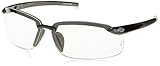 Crossfire Eyewear 2964 ES5 Safety Glasses with Gray Temples with Clear Lens [並行輸入品]