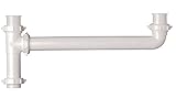 Plumb Pak pp20925 Endコンセント連続Wasteスリップジョイントと直接接続ティー、16 "