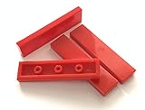 レゴ（LEGO） タイル パーツ [赤色(レッド)]1x4 4枚セット【2431】h