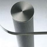 34 – 1 / 2 "ガラス脚withアダプタ – Brushedスチール