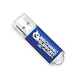 メカニックサポート USB フラッシュメモリドライバー不要 プラグ＆プレイ対応 WINDOWS MAC 全機種対応 (ブルー, 8, GB)