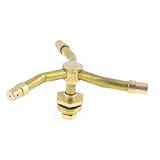 uxcell ガーデンスプリンクラー　インパルス　草　真鍮のトーン　ブラストーン　インパルス　ブラス