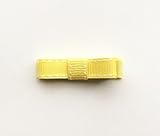 Baby Deer Clips ヘアクリップ for ベビー キッズ New ステッチリボン (レモン)