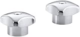 KOHLER K-16012-2-CP Triton Standard Handles, Polished Chrome [並行輸入品]