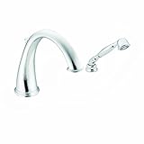 Moen T9212 Kingsley High Arc Roman Tub Faucet Includes Hand Shower IO-Digital Technology, Chrome [並行