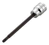 KTC(ケーテーシー) 12.7mm (1/2インチ) ロングT型 いじり止め トルクス ビットソケット T30 BT4T30HL