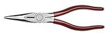 Stanley Proto J229-01G Proto 5-9/16-Inch Needle-Nose Pliers with Side Cutter and Coil Spring [並行輸入品]