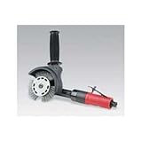 Dynabrade 18255 Autobrade Red DynaZip Wire Wheel Tool with Wire Wheel, .4 hp, Right Angle, 3200 rpm,
