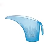 Wddwarmhome 2.4L給水びんPP樹脂透明潅水缶大型緑色植物園芸用具鉢植え鉢植え (色 : 青)