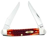 ケースカトラリーmuskra4 11904 Pinched Bolster WhiskeyボーンSS