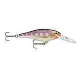 (3.8cm , Purple Descent) - Rapala Shad Rap 4 Fishing Lure