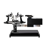 Kurflo 電動式ストリングマシン プロ仕様 テニス・バドミントンラケット用 卓上型ストリンガー 工具付き（ブラック）