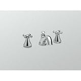 Toto TL220DD#CP Vivian Widespread Lavatory Faucet with Cross Handles, Polished Chrome [並行輸入品]