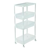 すき間ワゴン 4段 ワイド