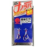 メジャークラフト ルアー用フック ナノラバ スペアフック M