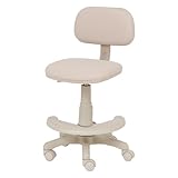 ヤマソロ キッズチェア 学習チェア 子供 イス 勉強 椅子 チェア 小学生 PAOLO パオロ 42-908 (カフェベージュ)