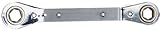 Wright Tool 9431 7MM by 8MM Ratcheting Box Wrench 6 Point offset Reversible Metric [並行輸入品]