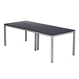 OAミーティングテーブルW2100 AT-2190-AF2 ダーク