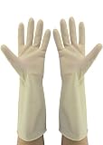 Cleanbear Reusable Nitrile Gloves Latex Free Medium 2 Pairs. (13 inch) [並行輸入品]