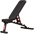 リーディングエッジ トレーニングベンチ マルチポジション 折り畳み式 耐荷重300kg 角度調整機能 フラットベンチ インクラインベンチ デクラインベンチ LE-B80