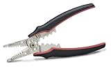 Gardner Bender GESP-70 Pro Grade ArmorEdge 3-in-1 Wire Stripper/Crimper/Cutter, Stainless Steel, 8.2