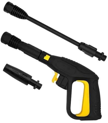 Farigrut ケルヒャーK2 K3 K4 K5 K6 K7の高圧洗浄機スプレーガンクリーニングトリガー (ファンノズル + ガン Amazon.co.jp: 高圧洗浄機 コードレス ケルヒャー K2 K3 K4 K5 K7 圧力洗浄機トリガーガン洗車機ジェットランススプレー ガンランスノズルジェット水鉄砲(Gun Handle) : DIY・工具・ガーデン