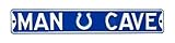 NFL Indianapolis Coltsスチールスポーツストリートサイン、36 " x 6 "