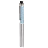 uxcell　ストレートビット　トリミングルータービット　切削工具　フラッシュベアリング　トリム　ストレートビットシャンク　６．３５×６．３５mm