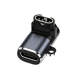 for ガーミンに適合する変換アダプター L型 Type-C 用 変換アダプター for Garmin充電対応 急速充電 USB Type C 変換アダプター for Instinct 2/2S プラグ 変換マイクロ for ForeAthlete 245/Fenix 7/7S/7X/Venu 2/2S/2 Plus対応 (1個セット)