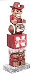 Nebraska Cornhuskers Tiki Totem Lawn Garden Statue