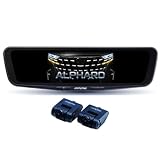 アルパイン(ALPINE) 40系アルファード/ヴェルファイア(2023.6-現在)専用 ドライブレコーダー搭載 12インチデジタルミラー【純正ミラー交換タイプ/車内リアカメラ/リアカメラカバー付き】