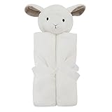 Onuneed(オンユニード) 赤ちゃん毛布 フカフカ おうさぎ、羊、クマ、象 おくるみ 優しい肌触り 保温性 通気性 (ホワイト_羊) [並行輸入品]