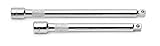 SK Hand Tool 40163 0.5 in. Drive Superkrome Extension - 2 0 in. Long