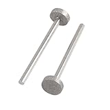 uxcell ダイヤモンドマウントポイント　研削ビット　ラウンドフラットヘッド　T形　3mm x 10mm　2個
