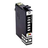 ICBK69 純正品併用 ブラック 1本 互換インクカートリッジ 互換品 IC4CL69 増量 大容量 ICチープ搭載 残量表示 対応機種：PX-045A 046A 047A 105 405A 435A 436A 437A 505F 535F S505