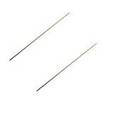Homyl 銅管パイプ　円型　50cm　2本　真鍮　チューブ　高硬度　耐腐食性　外径6mm