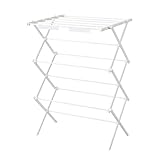 ベストコ 室内 物干し 折りたたみ コンパクト スタンド 平干し 幅81×奥行60×高さ103cm ホワイト NY-321 Quick Lock