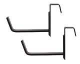 B.S額受長押掛け 70mm 黒 2個入 2033-A fukui