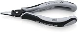 KNIPEX(クニペックス) 3442-130ESD 精密プライヤー ヒラ クロスメッシュ 3442-130ESD