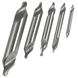 Anytime Tools 5 Lathe Mill CENTER DRILL COUNTERSINK Bit Tooling SET [並行輸入品]