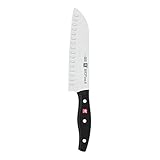 Zwilling J.A. Henckels Twin Signature 7-Inch Hollow Edge Santoku by ZWILLING J.A. Henckels
