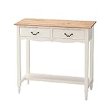 FRENCH SHABBY デスク・机(W80) (完成品) 【AC035238】