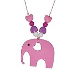 Baby Teething Necklace - Teether Necklace - Little Soraya by BiteBaby