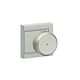 Schlage f40-bwe-uld Boweryプライバシードアノブセットwith Decorative Uplandロゼット、 F40BWE619ULD