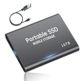 外付け SSD 16TB 新アップデート高速SSD外付け16TB USB3.2/Gen2【PS4 PS5 Win Mac Pad Phone tv対応】SSD 外付け 軽量 防水防塵 耐落下 ブラック外付けssd16tb 品質保証です