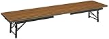 コクヨ   ミーティングテーブル 和机 KT-L30シリーズ KT-L30TNN 和洋共用 脚折りたたみ式 奥行45CM チーク