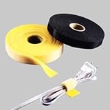 電材堂 マジック結束バンド ロールタイプ ブラック 長さ3m 幅15mm MGTP-15BD