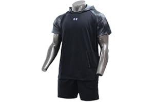 野球 アンダーアーマー ウエア ウェア トレーニング 上下セット UA ヤードテック SSフーディー パーカー 半袖 ハーフパンツ 6001302-6001304 underarmour 野球用品 スワロースポーツ