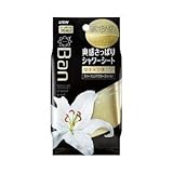 （2017年春の新商品）Ban(バン) 爽感さっぱりシャワーシート スパークリングフローラルの香り 36枚入